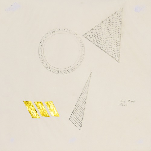 Lore Bert - Komposition in Grau und Gold