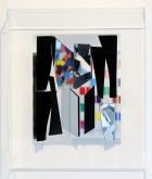 Schweben Objekt schwarz