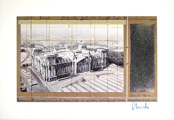 Christo & Jeanne-Claude - Reichstag X
