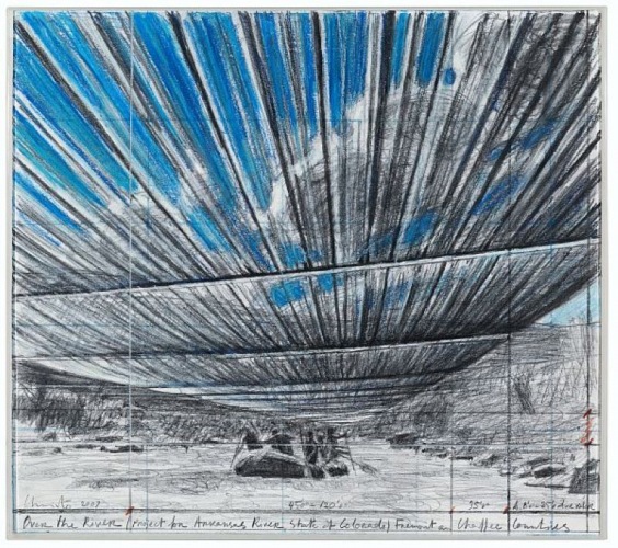 Christo & Jeanne-Claude - Over the River B