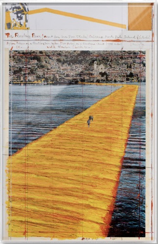 Christo & Jeanne-Claude - The Floating Piers, Lake Iseo Italy