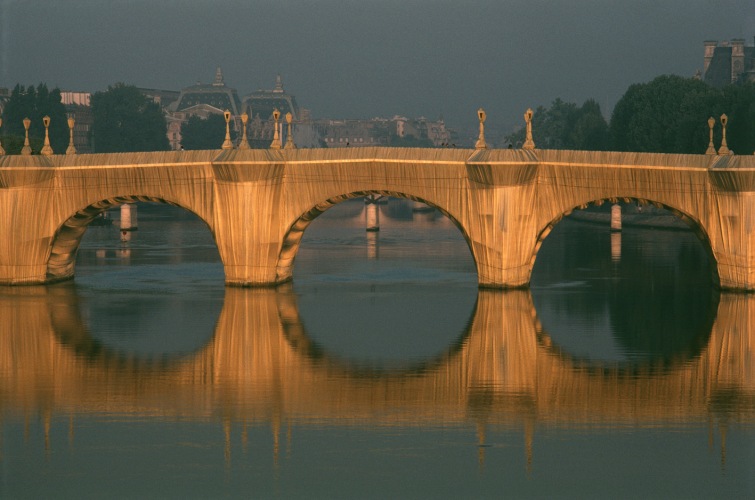 Christo & Jeanne-Claude - The Pont Neuf Wrapped, Reflecting Bridge PN-150