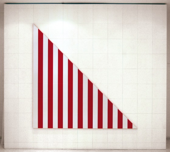 Daniel Buren - 28 Elements for a Triangle
