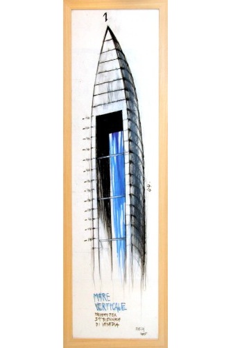 Mare Verticale · 2005 · Farbstiftzeichnung