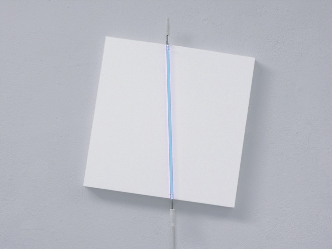 François Morellet - Tableau 10° - 100°, Mediane 90°