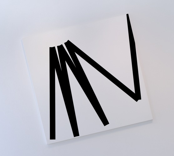 François Morellet - π puissant n° 12, 1 = 5°, penché à 13°