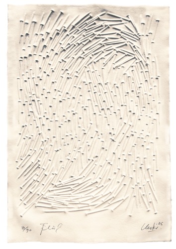 Günther Uecker - Fluss