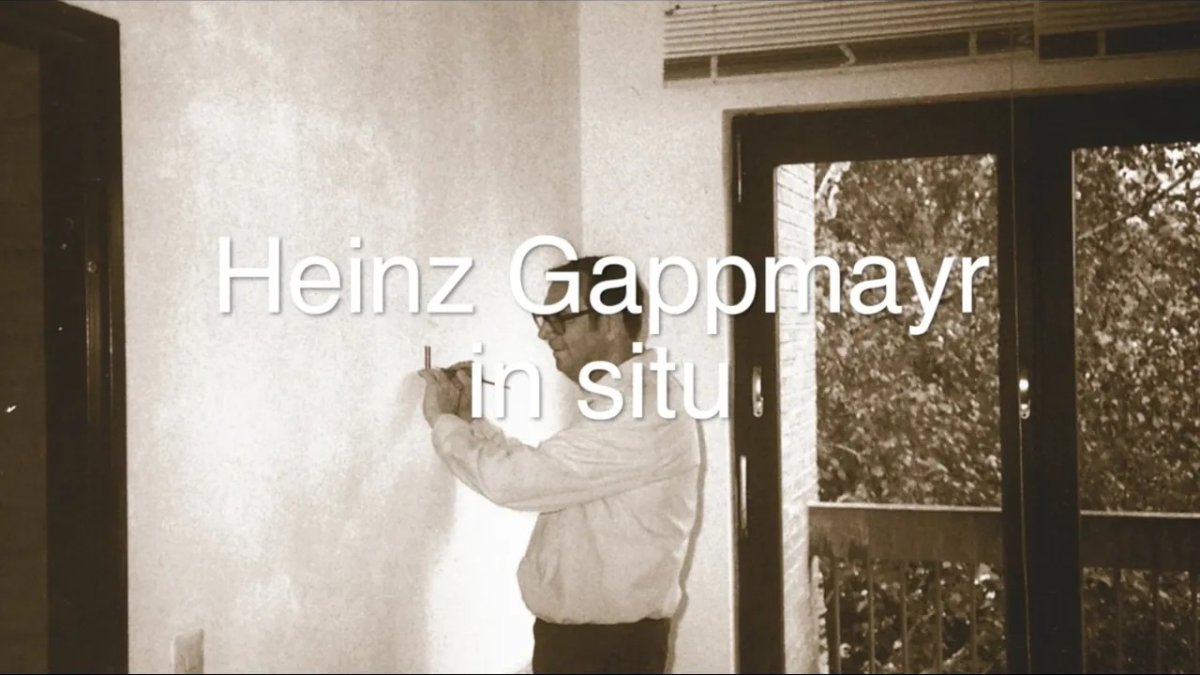 Heinz Gappmayr auf YouTube