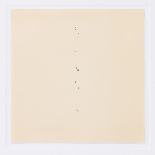 Heinz Gappmayr - Licht