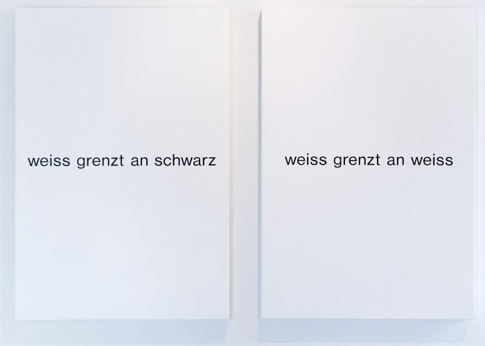 Heinz Gappmayr - weiss