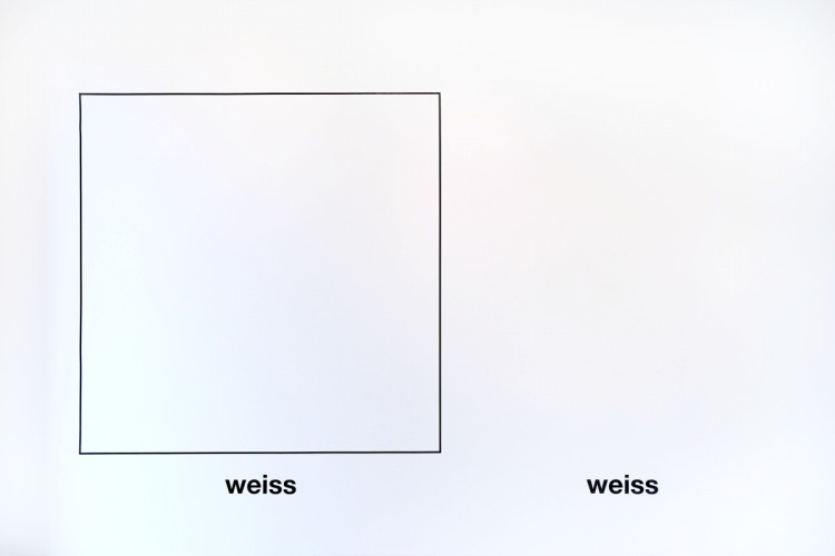 Heinz Gappmayr - weiss