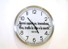 Joseph Kosuth - Quoted Clocks (Italo Svevo)