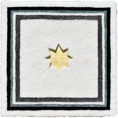 Lore Bert - Goldener Stern im Quadrat