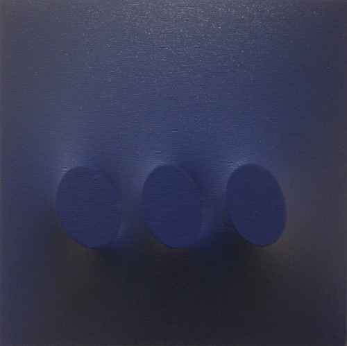 Turi Simeti - 3 ovali blue