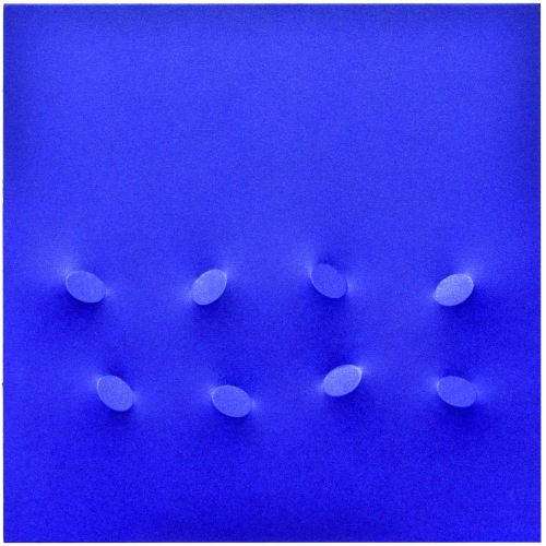 Turi Simeti - 8 ovali blu