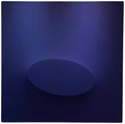 Turi Simeti - Un ovale blu