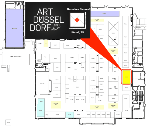 Hallenplan - Art Düsseldorf 2026