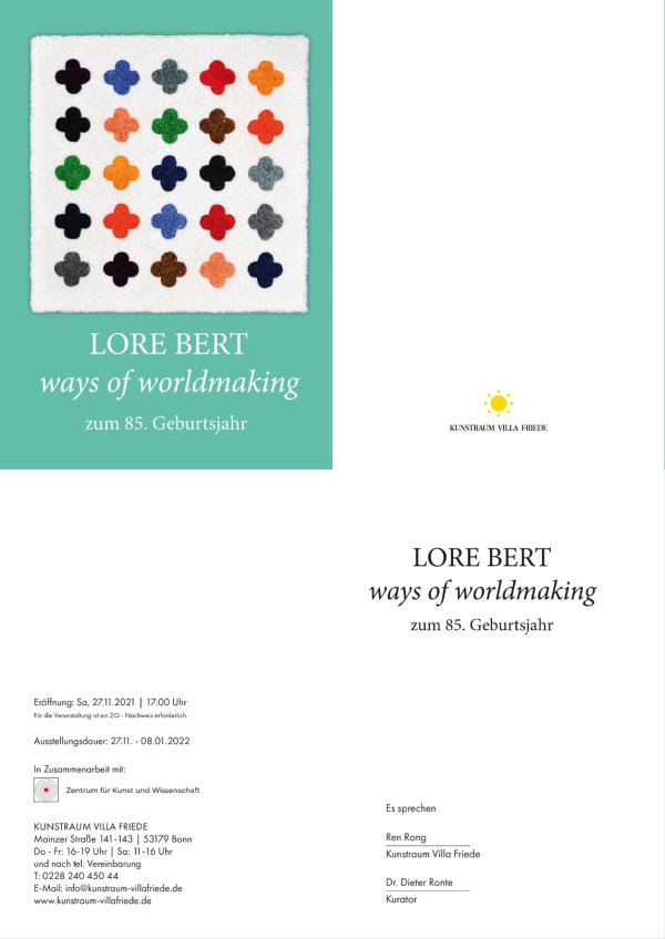 Lore Bert · ways of worldmaking
