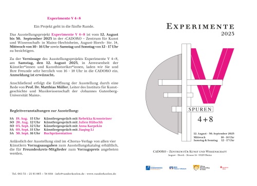 Leaflet Experimente V